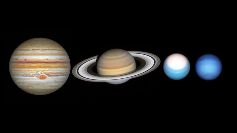 The Gas Giants photo credit European Space Agency