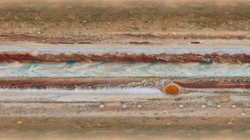 Jupiters Belts and Zones photo credit Hubble ESA Flickr