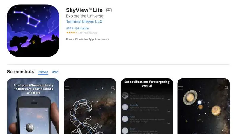 SkyView Lite App