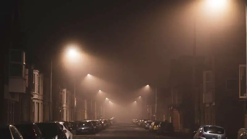 stargazing is difficult under streetlights