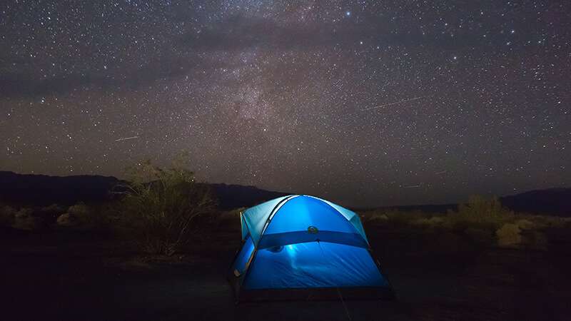 Death Valley Stargazing Camp