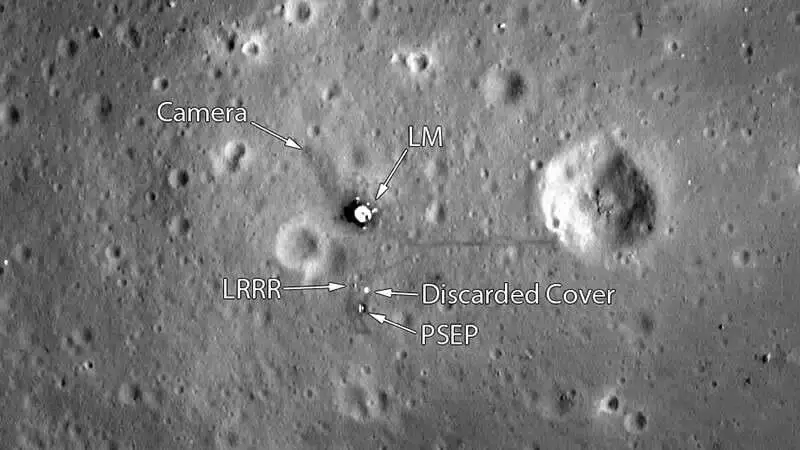 Apollo 11 Landing Site photo credit NASA GSFC ASU.jpg 1