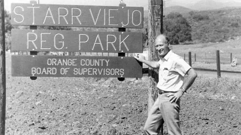 Orange County Supervisor Ronald Caspers at Starr Viejo Regional Park circa 1973 photo credit Orange County Archives Flickr 2