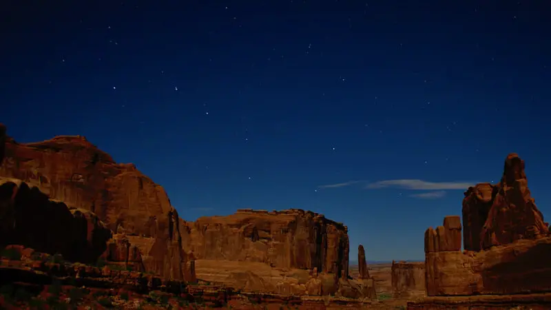 Big Dipper over Arches National Park