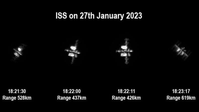 ISS captured using Skywatcher Maksutov 127mm telescope HEQ5 mount controlled by Skytrack and Skywatcher Synscan Pro App photo credit Nigel Hoult Flickr 1