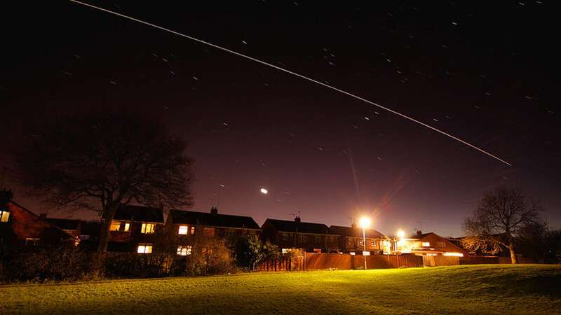 ISS flyby photo credit Chris Donohoe Flickr