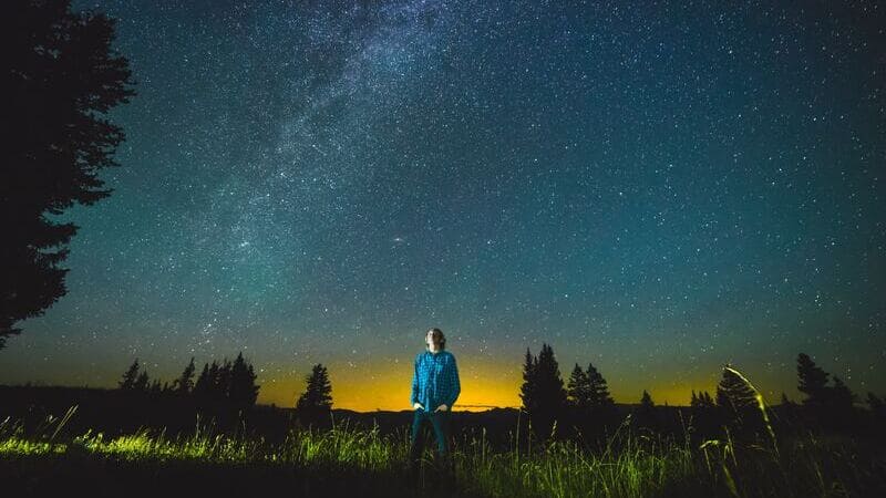 Enjoying the Milky Way with Skyglow