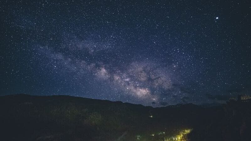 Milky Way above South Lake Tahoe