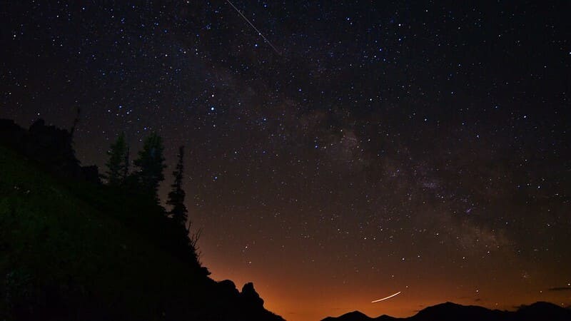 Olympic National Forest Milky Way photo credit Forest Service USDA Flickr