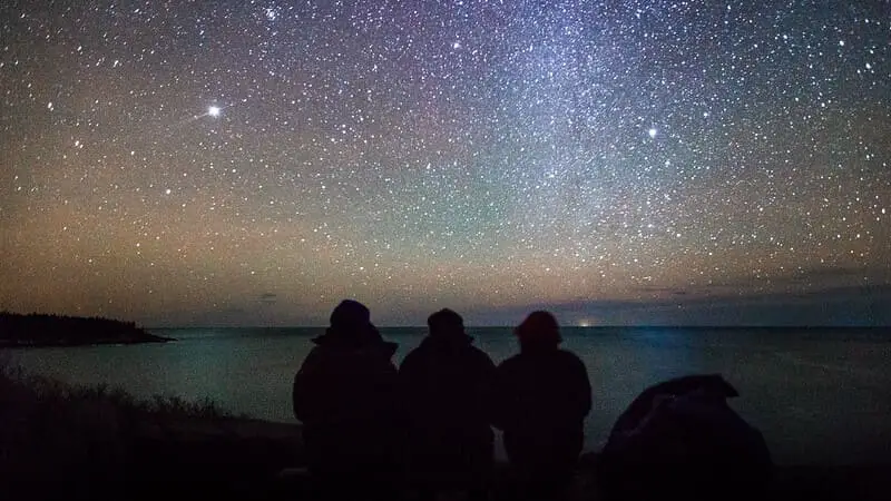 Stargazing in Acadia National Park photo credit Jason Corey Flickr