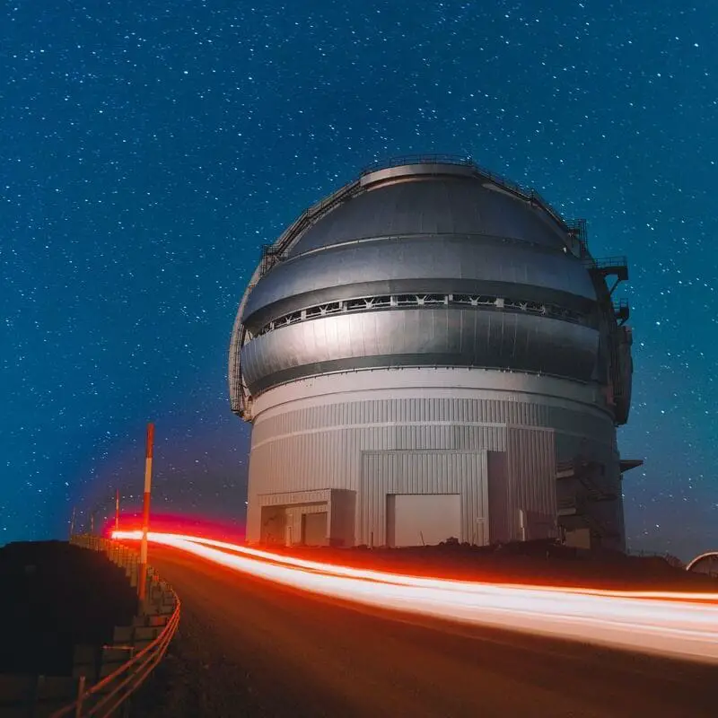 Mauna Kea Lighttrails