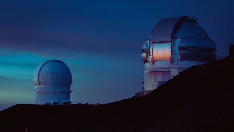 Maunakea Observatory Twilight