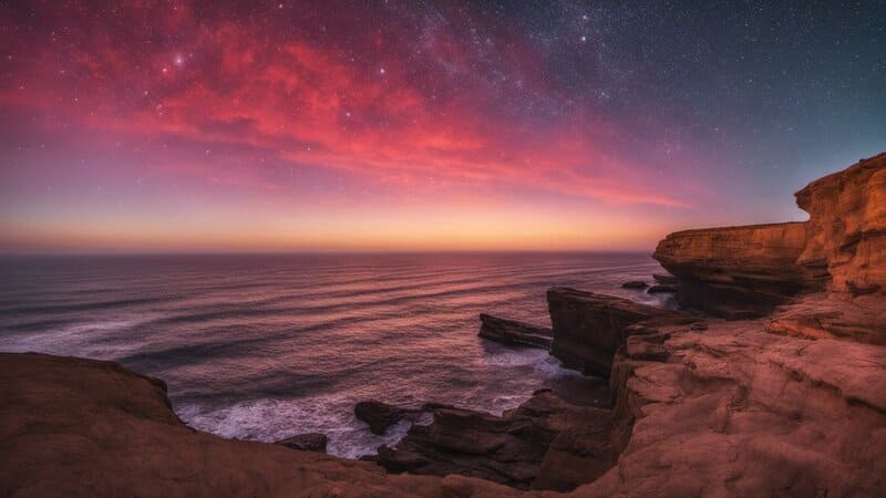 Stargazing Sunset Cliffs Natural Park