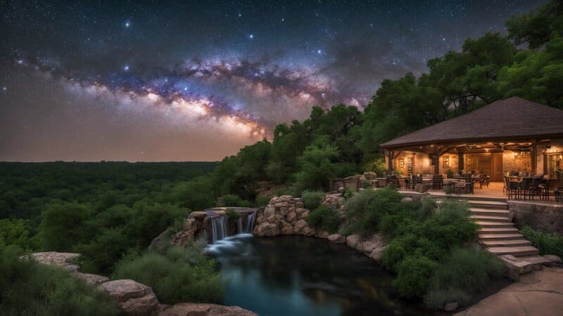 Stargazing at Canyon of the Eagles Resort