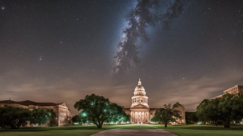 Stargazing at University of