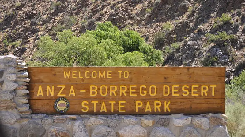 Anza Borrego Desert sign photo credit Heather Paul Flickr
