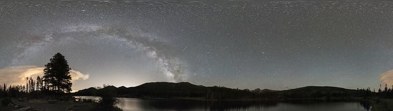 Night Sky at Rocky Mountain National Park photo credit National Park Service Flickr