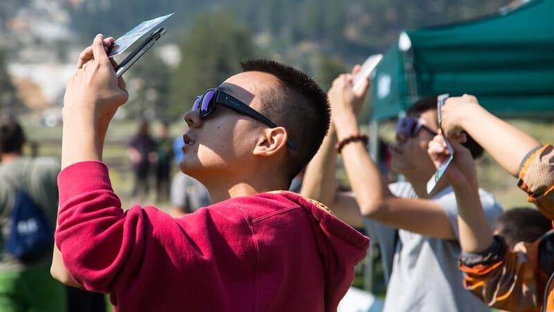 Solar Eclipse Photography photo credit Yellowstone National Park Flickr