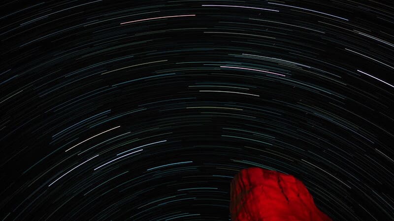 Star Trails Anza Borrego State Park photo credit Milton Flickr