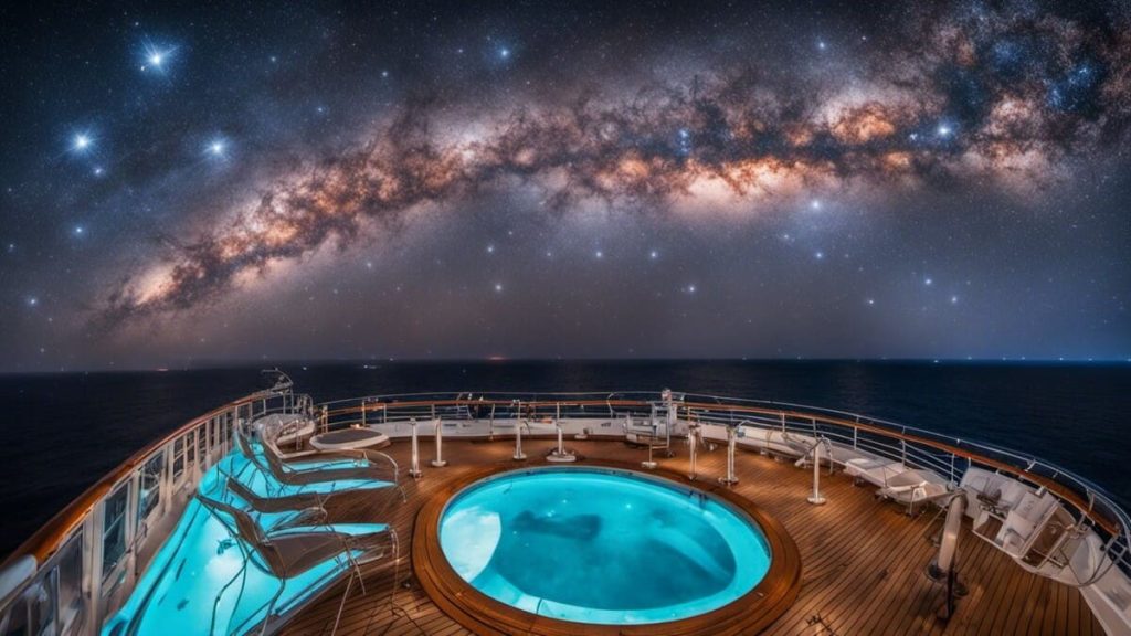 can you see the milky way on a cruise