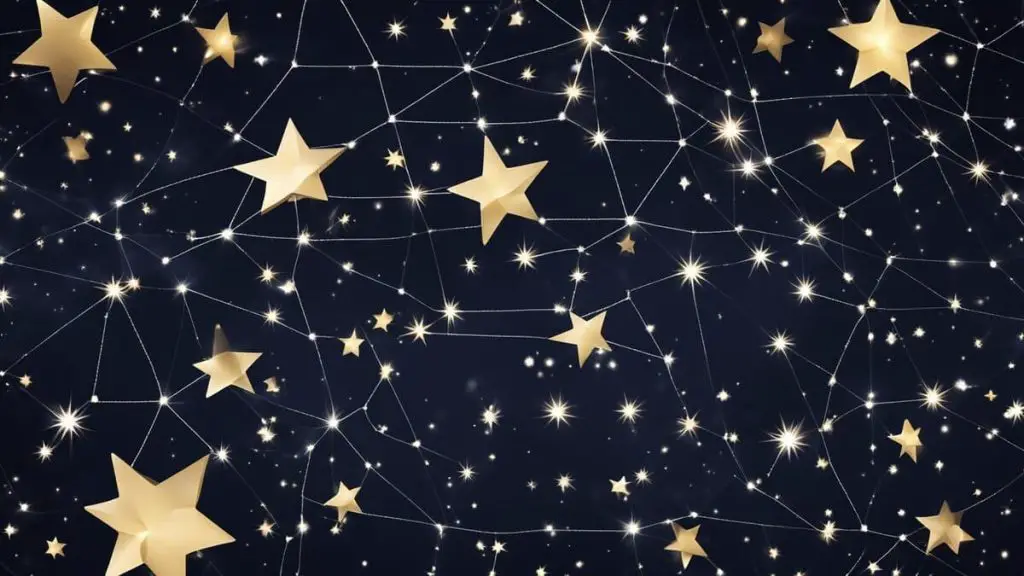 Star Patterns in the Night Sky