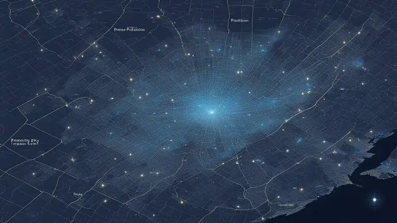 Tracking the Evolution of Pennsylvanias Night Sky