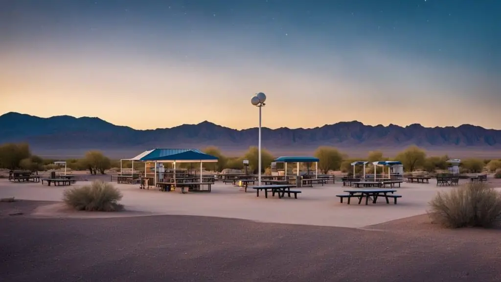 Facilities and Amenities at Tonopah Stargazing Park