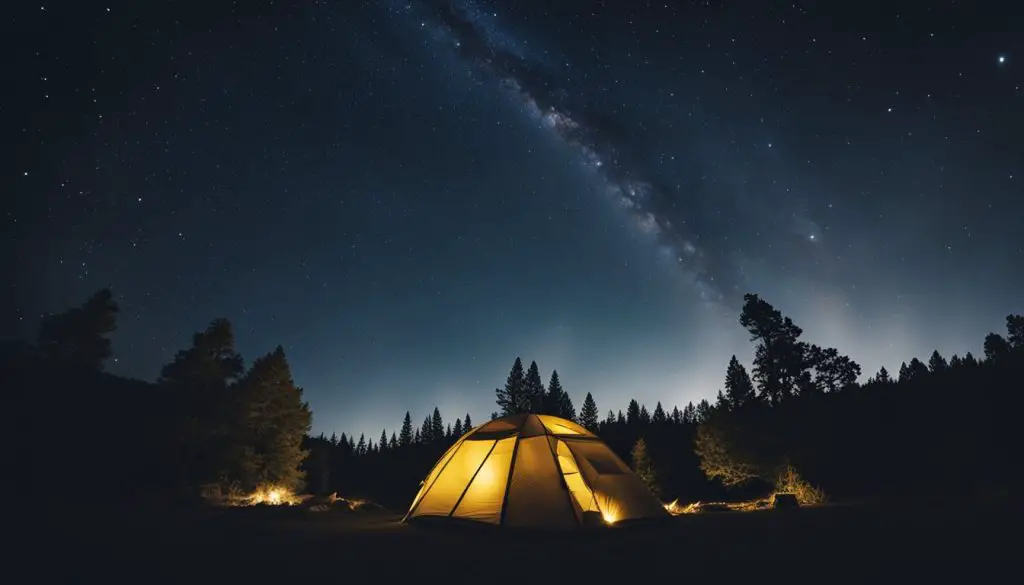 Stargazing at Cosmic Campground