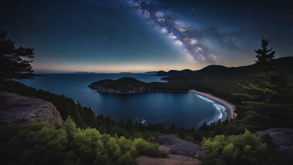 Acadia National Park and the Milky Way