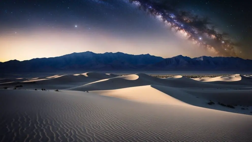 Stargazing at White Sands
