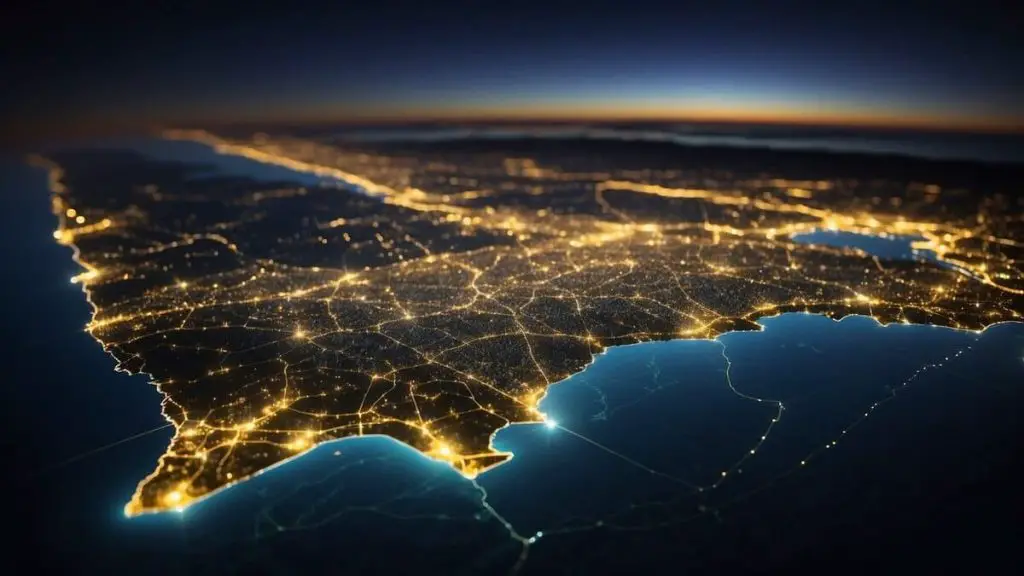 Mapping Light Pollution