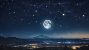 Stargazing After Moonset