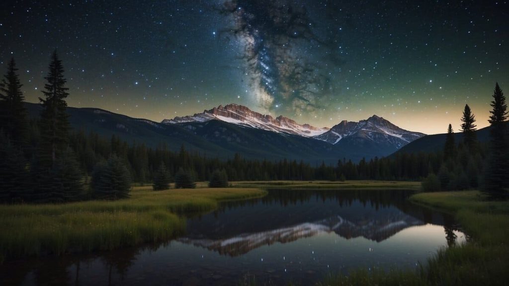 Wildlife and Natural Landscapes Under the Stars