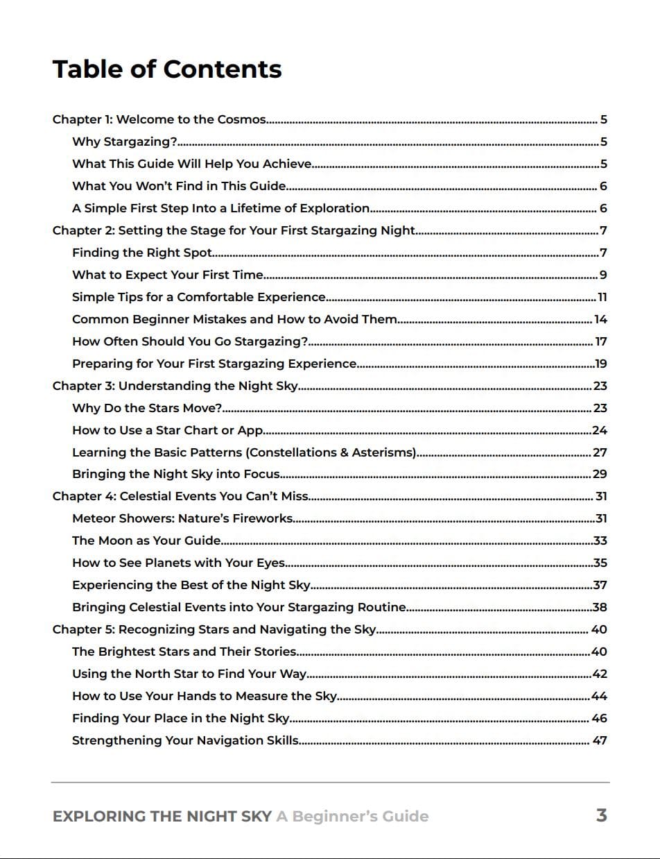 Exploring the Night Sky: A Beginner's Guide 2 Exploring the Night Sky: A Beginner's Guide - Image 2